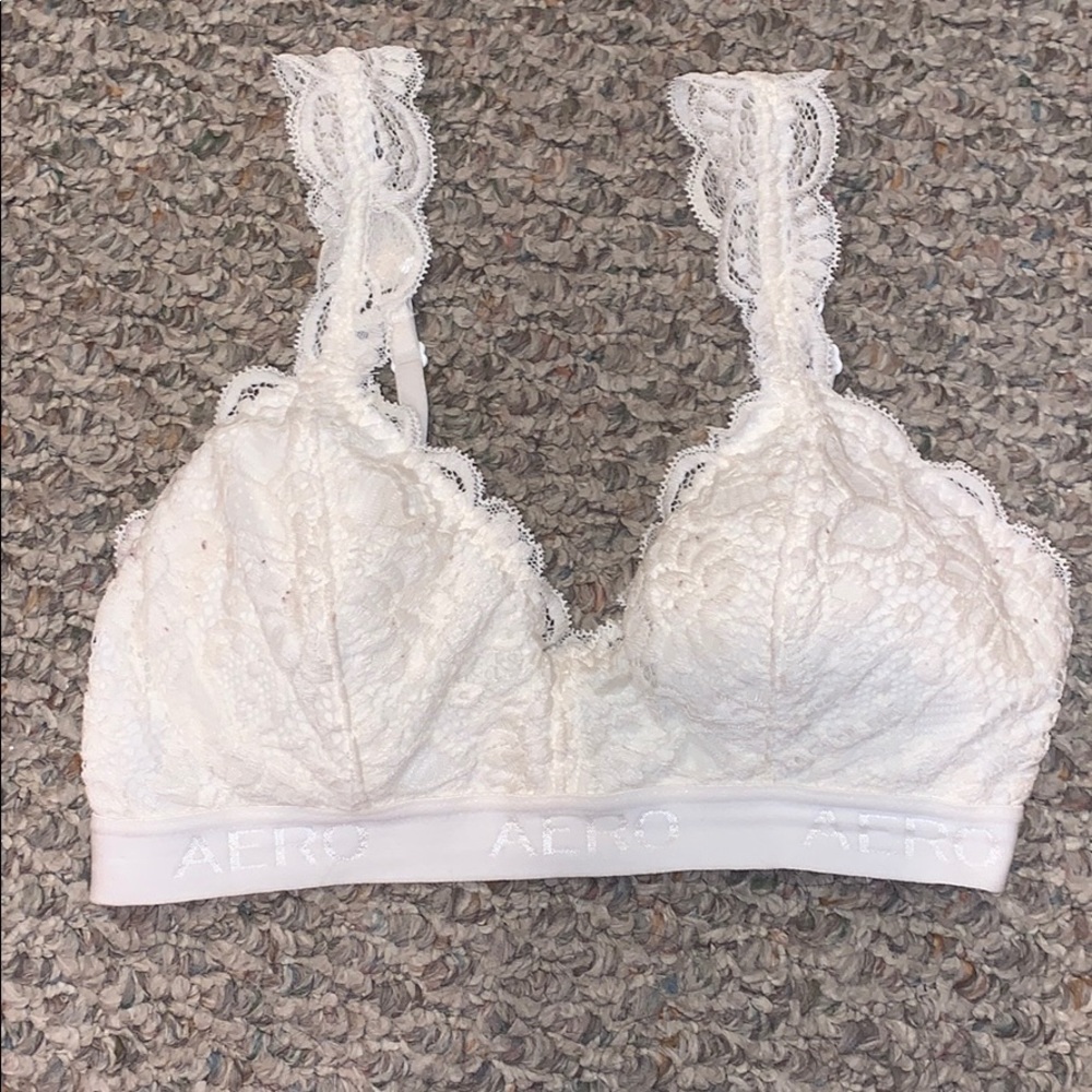 White Aeropostale bra-let